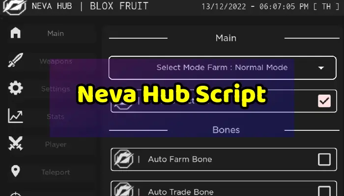 neva hub blox fruits script