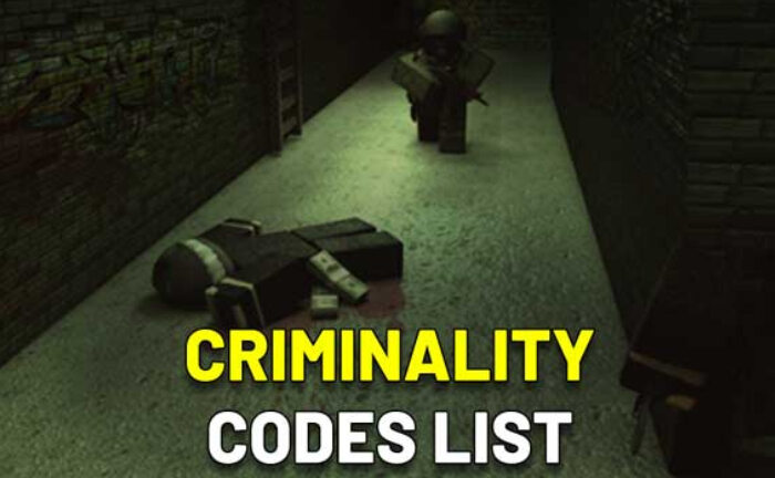 Criminality Codes