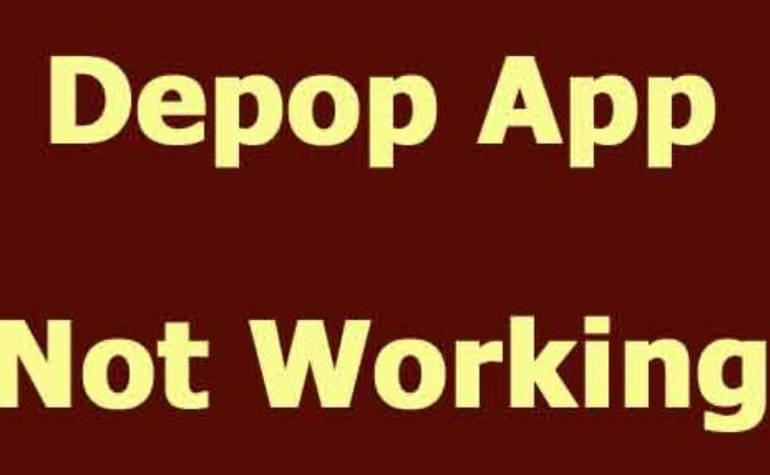depop notworking