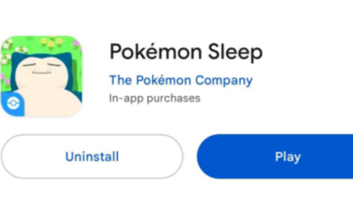 Pokemon Sleep Uninstall
