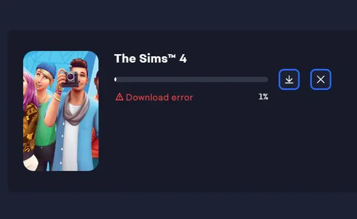 How To Fix The Sims 4 Download Error On The EA App 1