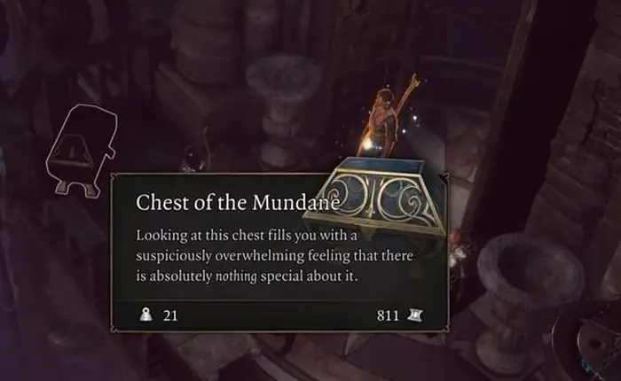 How to Fix Chest Of The Mundane Not Working In Baldur's Gate 3