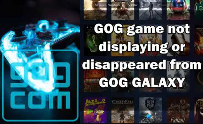 GOG Galaxy Not Showing Owned Games Error, GOG Galaxy