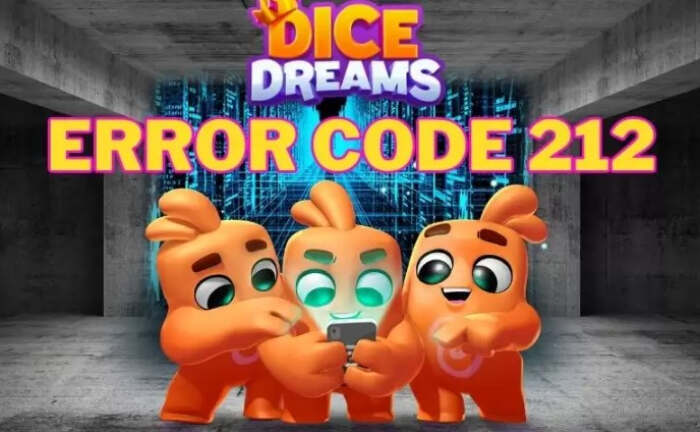 Dice Dreams Error Code 212