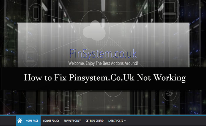 Pinsystem.Co.Uk Not Working
