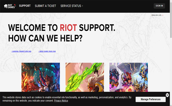 riotgames support