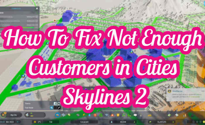 How To Fix No Customrers issue