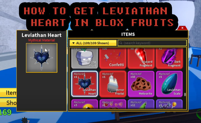 como conseguir coletar o coração frio do leviatã LEVIATHAN blox