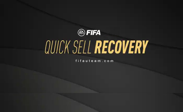 Quick Sell Recovery Not Working