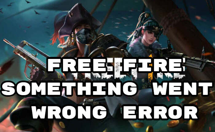 Free Fire Something Went Wrong Error.