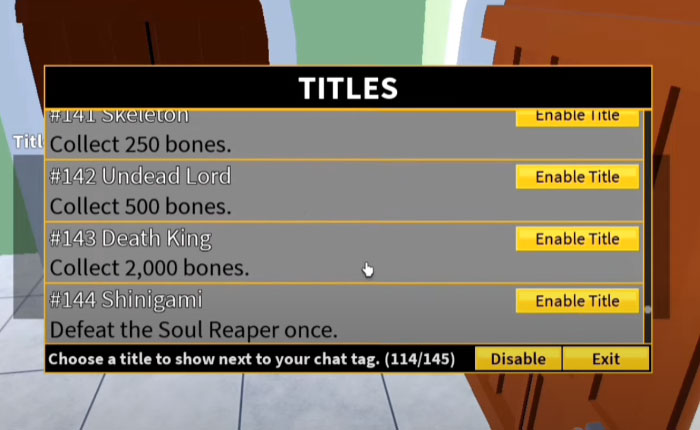 How to get Death King title in Blox Fruits 