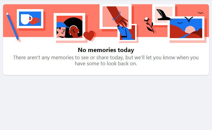 Facebook Not Showing Memories