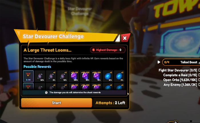 How To Finish Star Devourer Challenge In Anime Champions Simulator