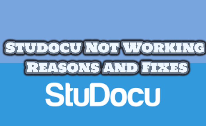 Studocu Not Working