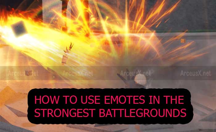 Strongest battlegrounds Emote