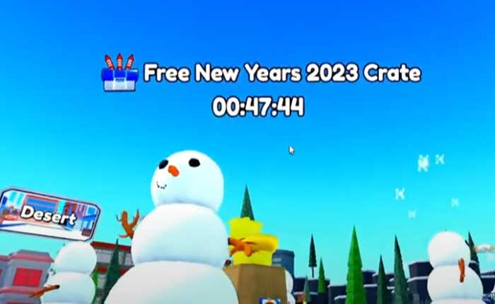 Toilet Tower Defence New year 2023 Crate