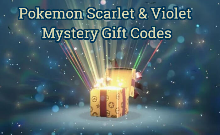 Pokemon Scarlet and Violet Codes