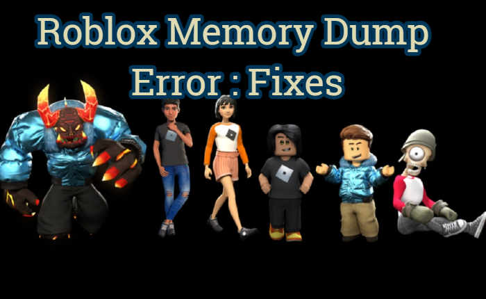 Roblox Memory Dump Error