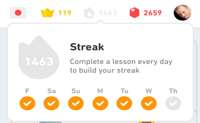 Duolingo Streak recover