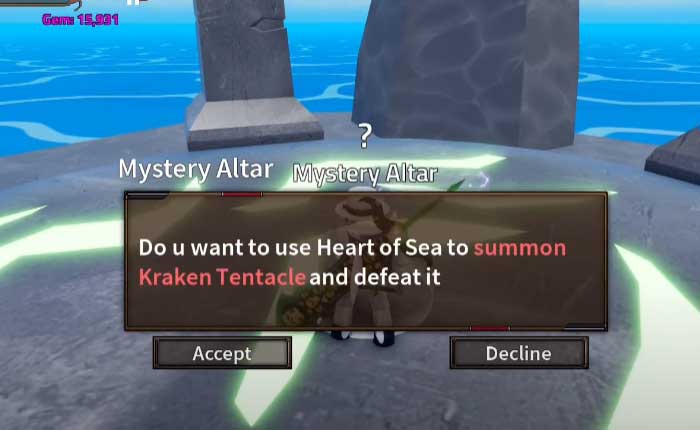 King Legacy Kraken Tentacle 
