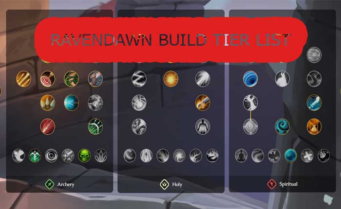 Ravendawn Build Tier List