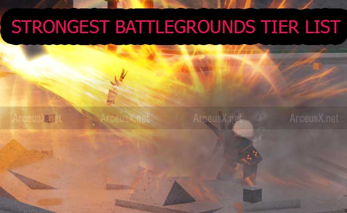 The Strongest Battlegrounds Tier List