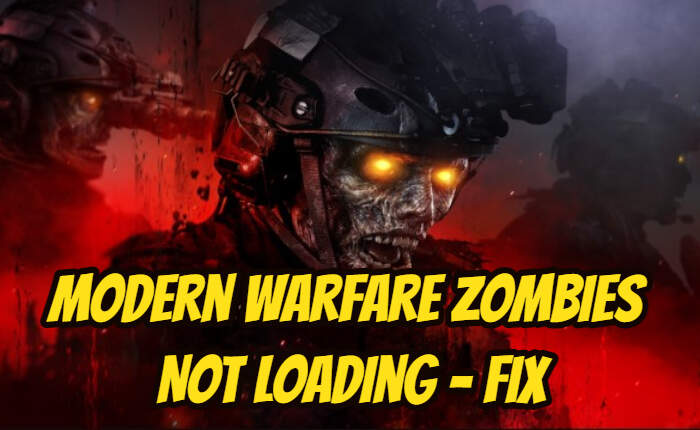 Modern Warfare Zombies Not Loading