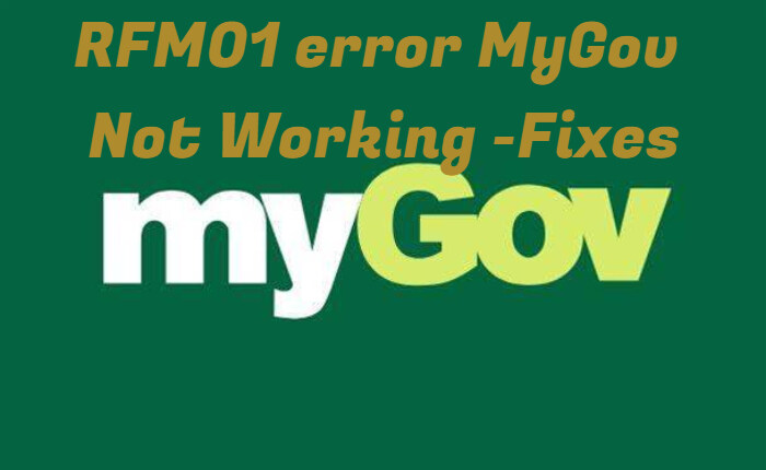 RFM01 error MyGov App Not Working