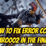 Error Code tfmr0002 in The Finals