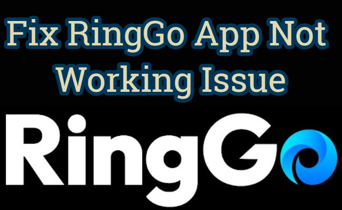 RingGo App Not Woking