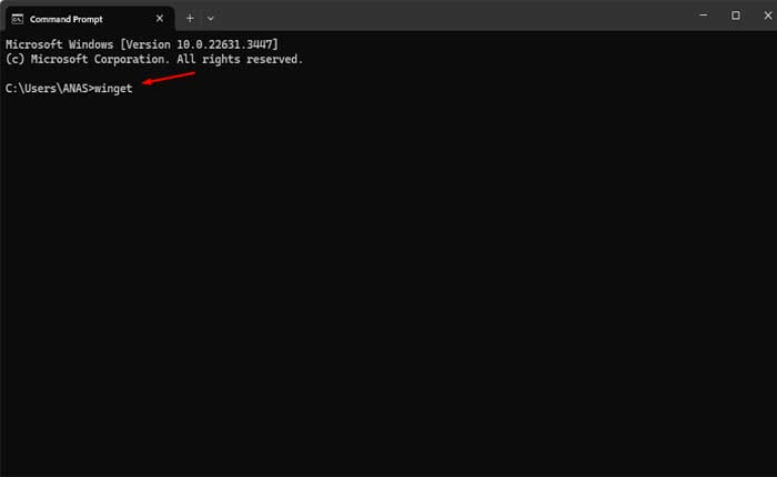 How To Install CMake With Winget 