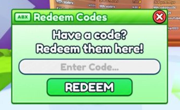Redeem Code