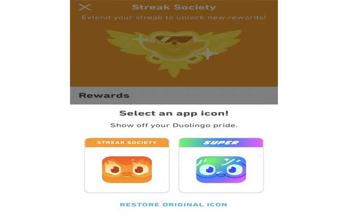 Change Duolingo's App Icon 