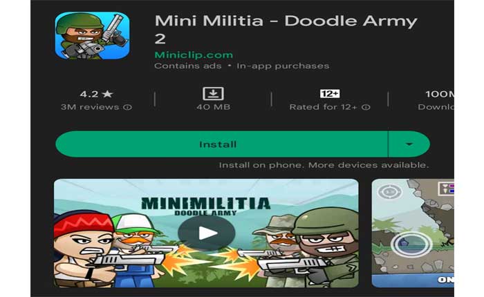Mini Militia Not Working